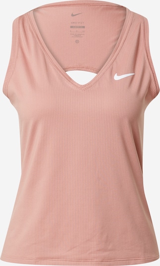 NIKE Sporttop 'Victory' in de kleur Pastelrood / Wit, Productweergave