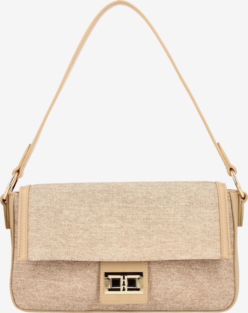 faina Τσάντα ώμου σε μπεζ: μπροστά