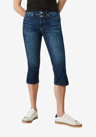 s.Oliver Slimfit Jeans in Blauw: voorkant