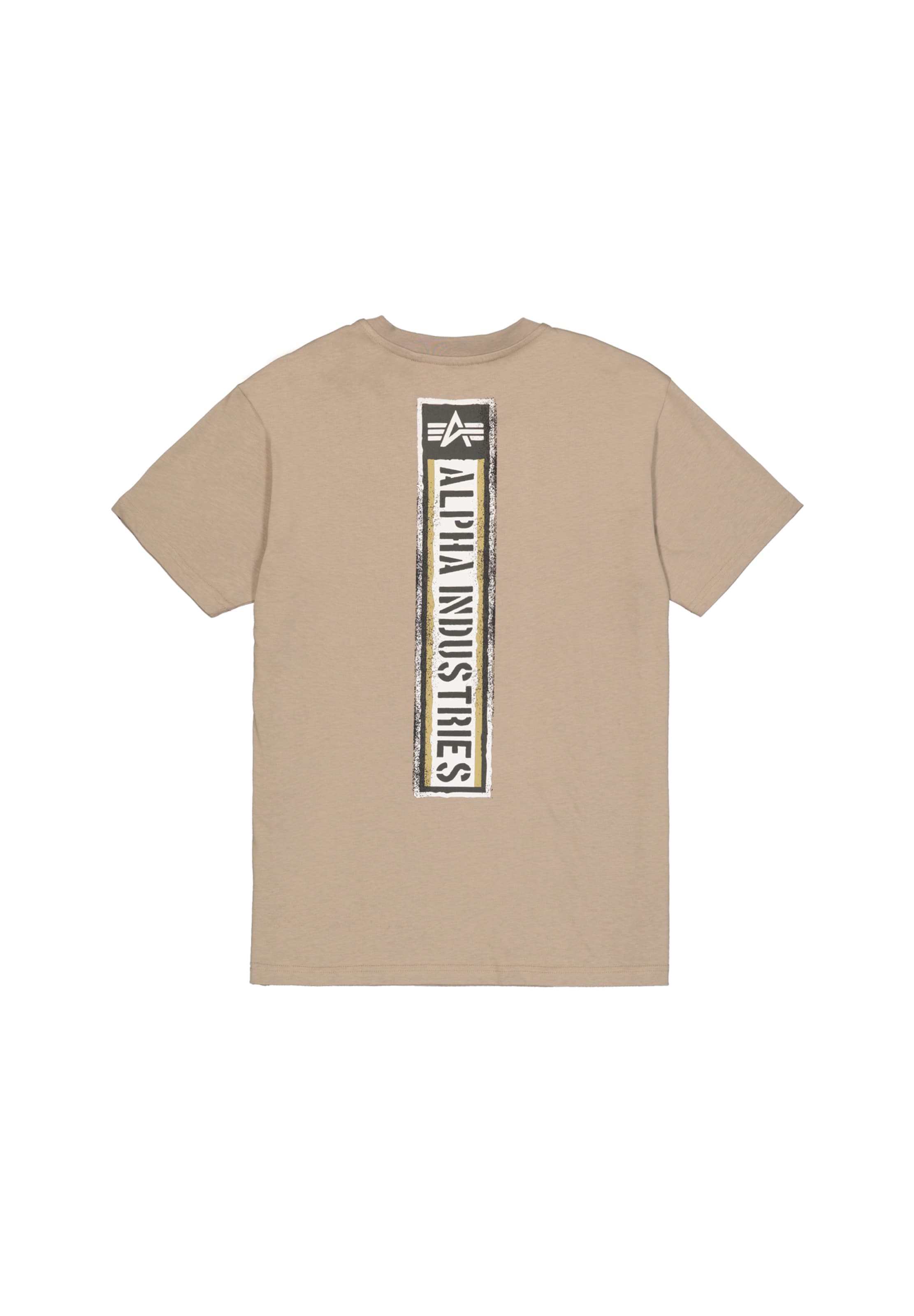 ALPHA INDUSTRIES Tričko – béžová