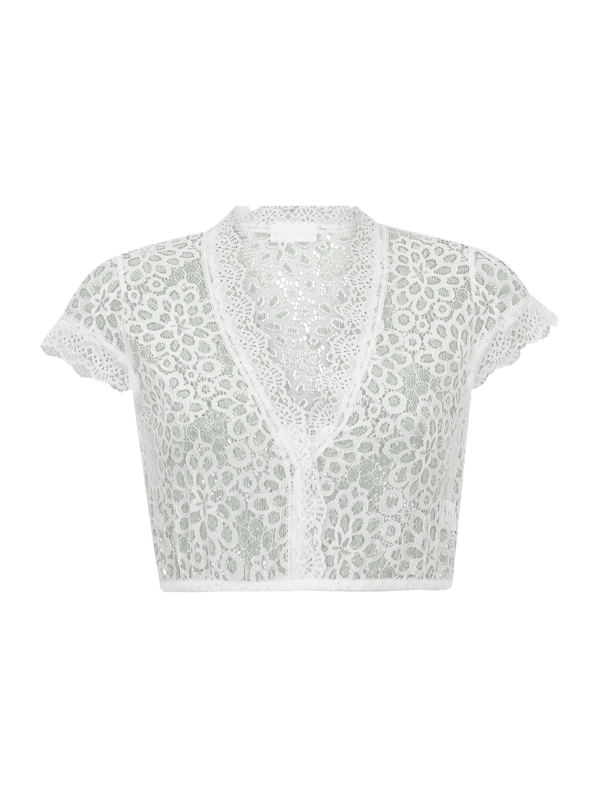 STOCKERPOINT Traditional blouse 'Kensy' in Beige: front