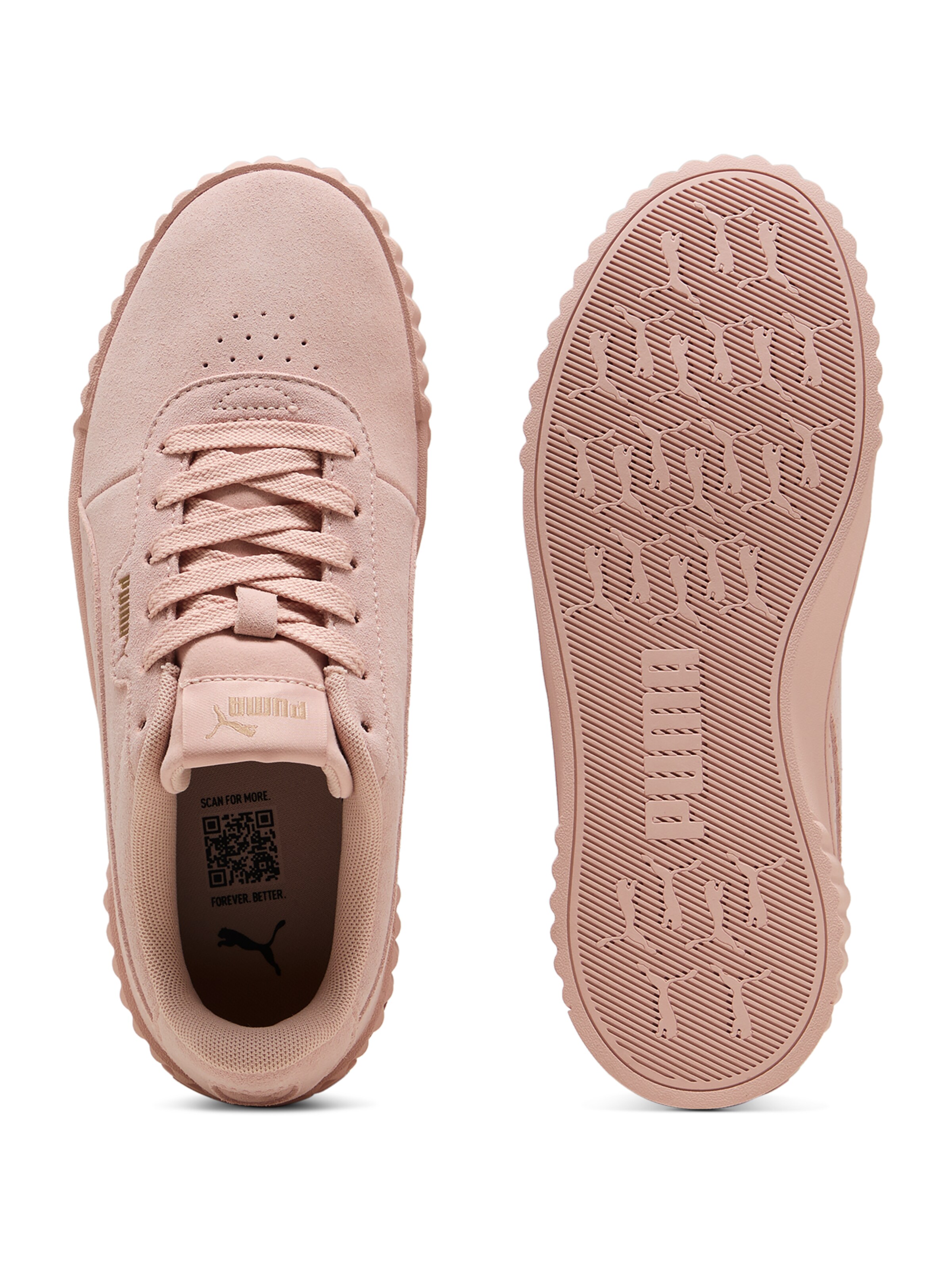 PUMA Σνίκερ χαμηλό 'Carina 3.0' σε ροζ