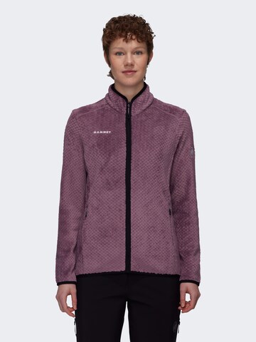 MAMMUT Athletic Fleece Jacket 'Innominata' in Purple: front