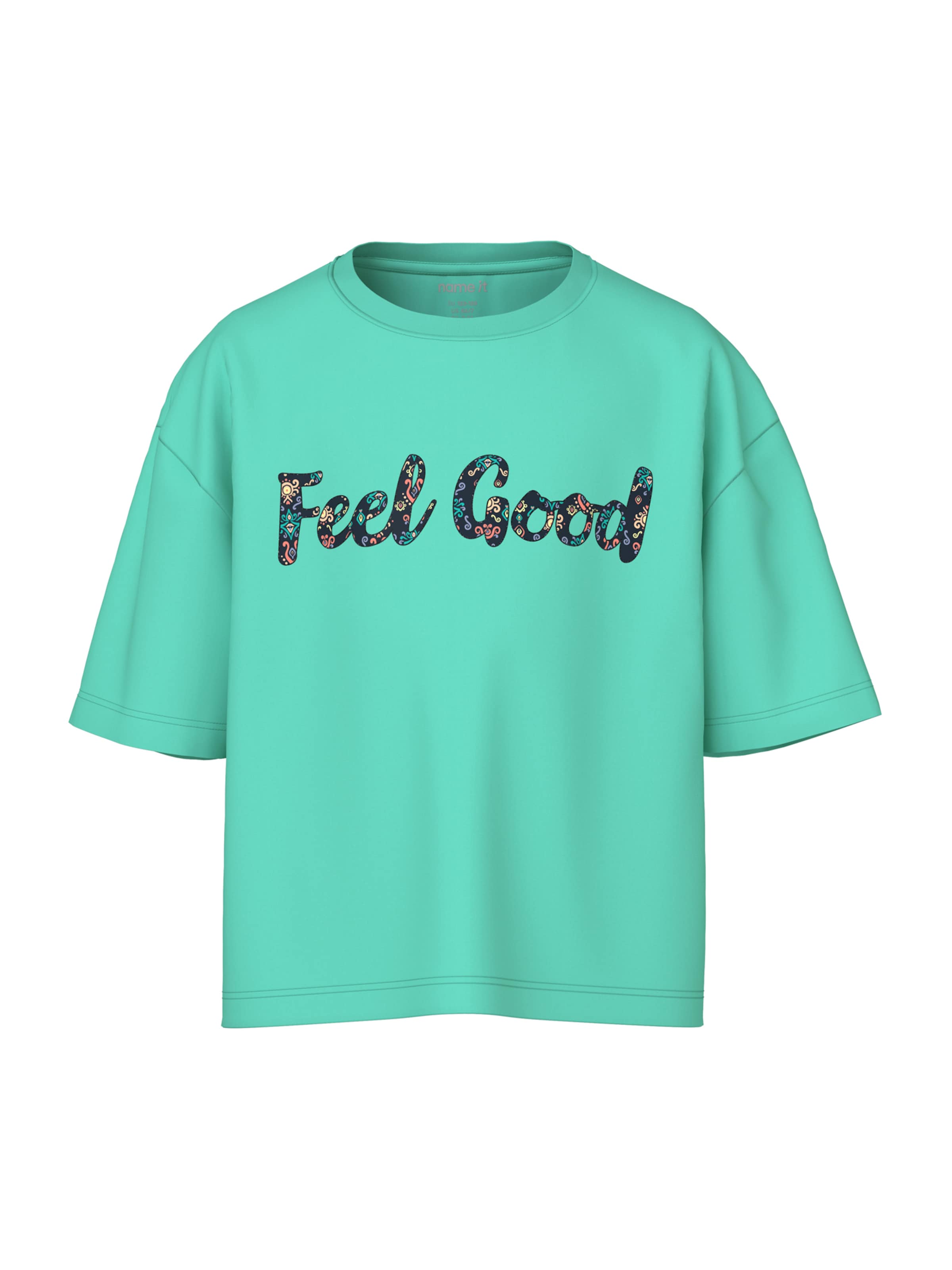 NAME IT Póló 'NKFVONAYA' - zöld: elől
