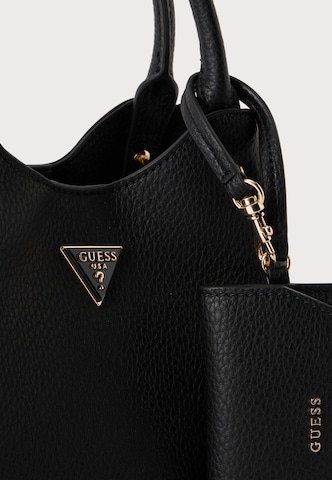 GUESS Handtasche 'Lorella' in Schwarz