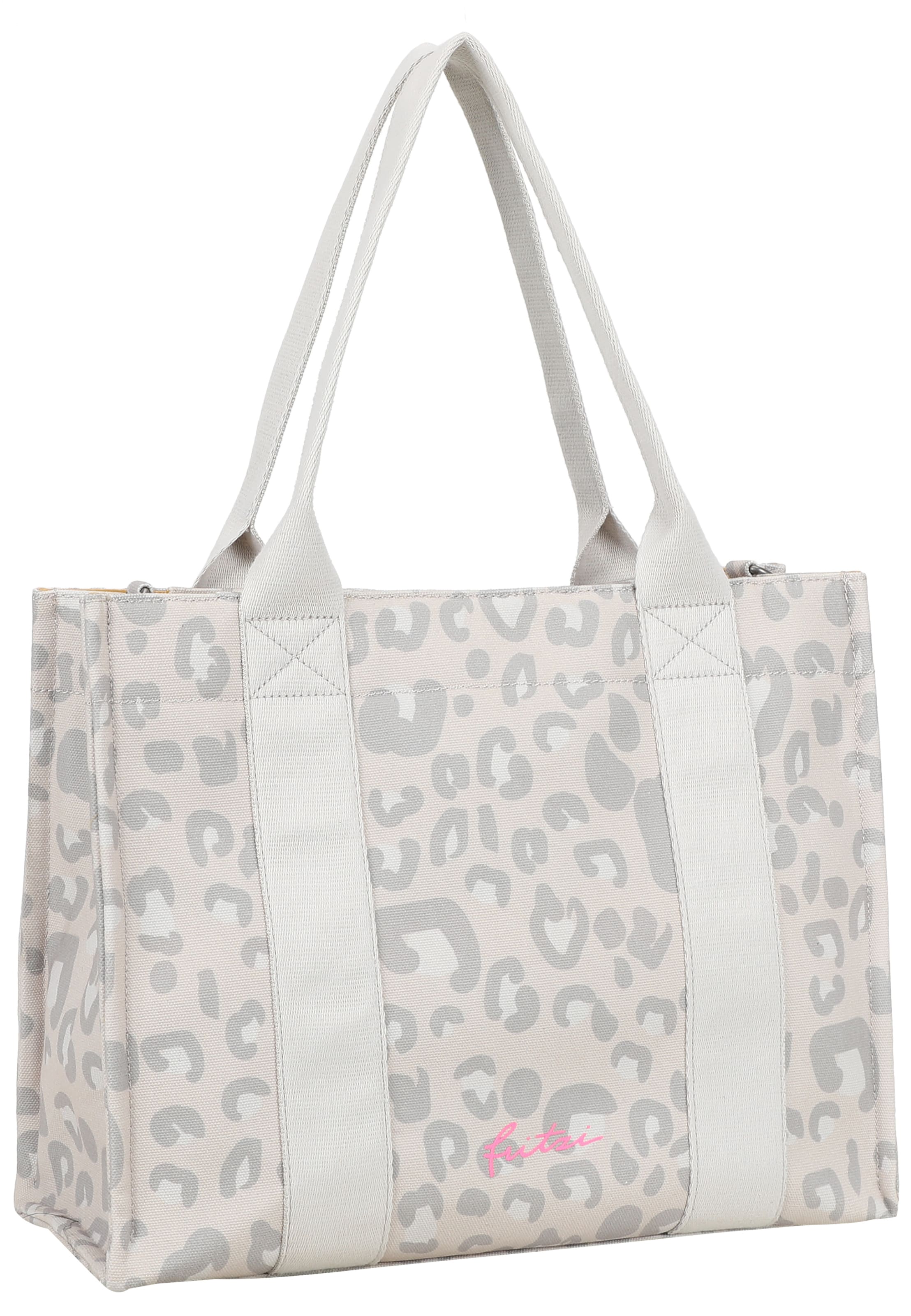 Fritzi aus Preußen Shopper 'Leo' in Beige