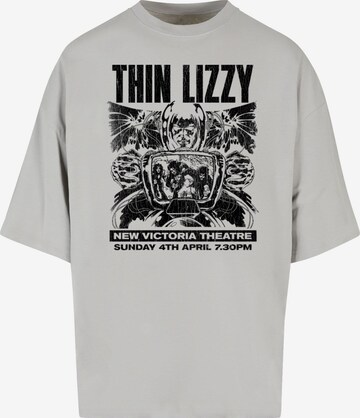 T-Shirt 'Thin Lizzy - New Victoria Theatre' Merchcode en gris : devant