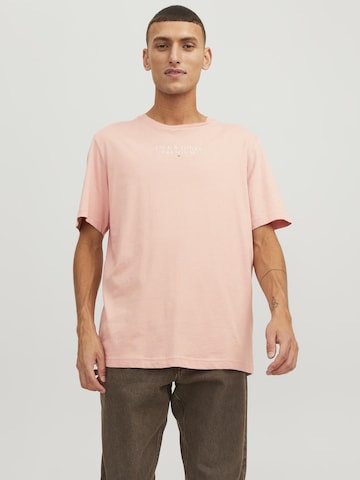 T-Shirt 'Archie' JACK & JONES en rose : devant