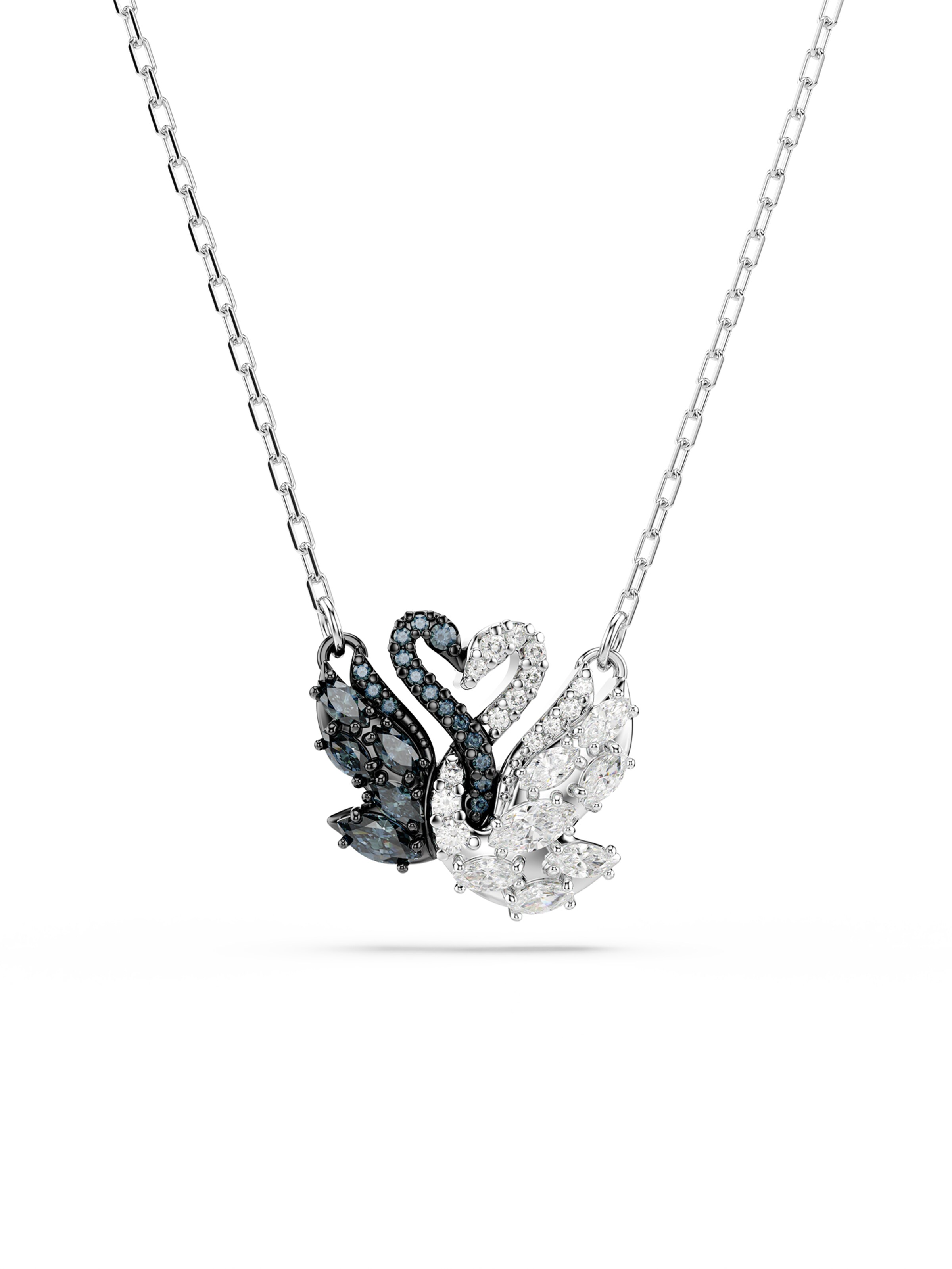 Swarovski Kette  'Swan' in Silber