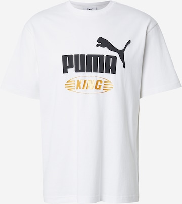 PUMA T-Shirt 'Future Archive King' in Weiß: Vorderseite