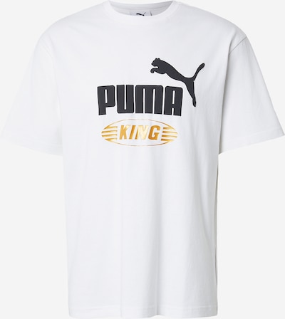 PUMA Camisa 'FUTURE ARCHIVE KING' em ouro / preto / branco, Vista do artigo