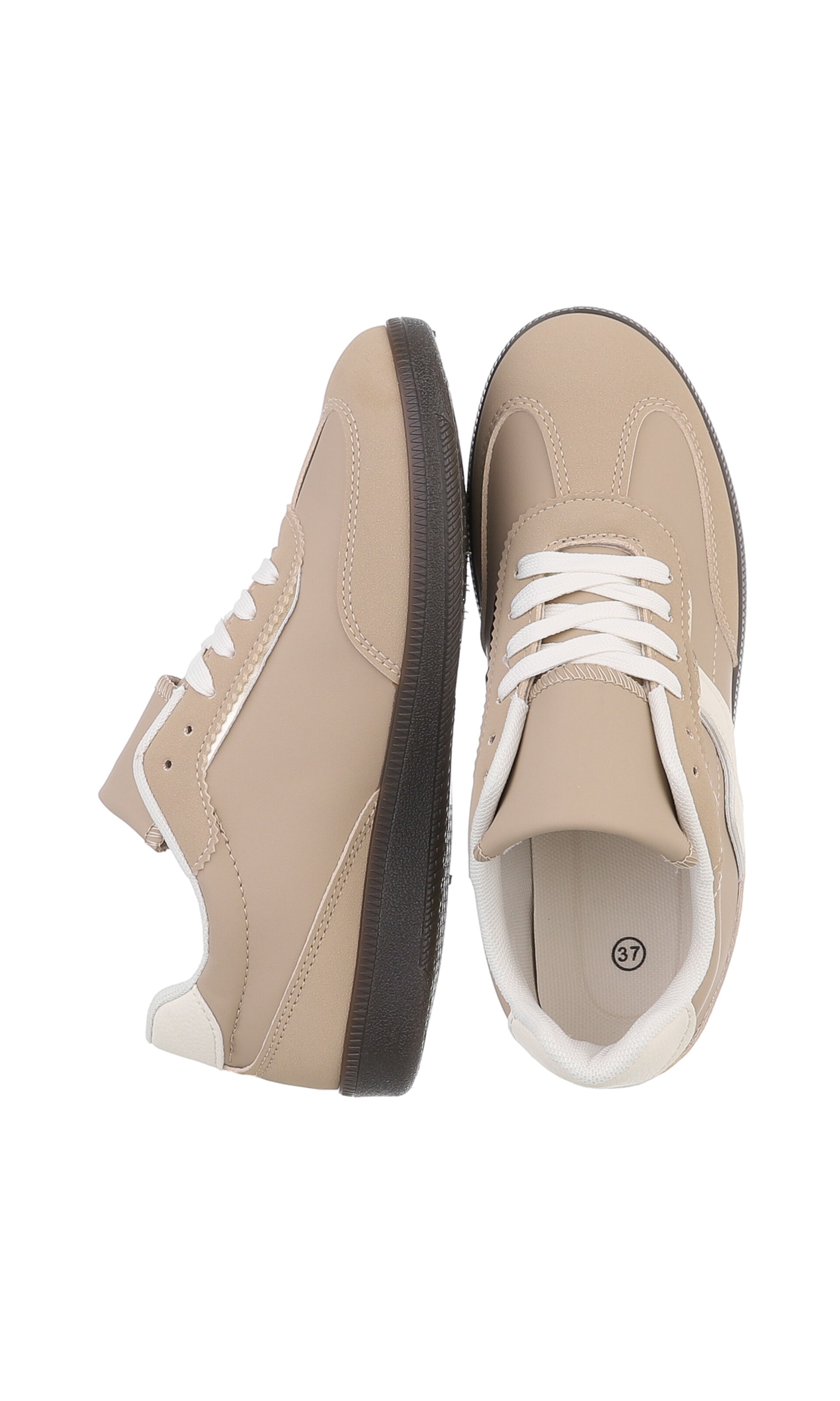 Ital-Design Sneaker in Beige