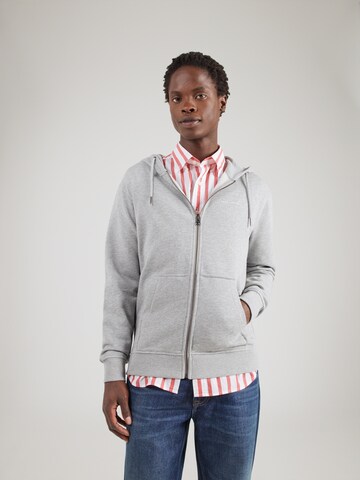 Veste de survêtement 'DENSITY' Pepe Jeans en gris : devant