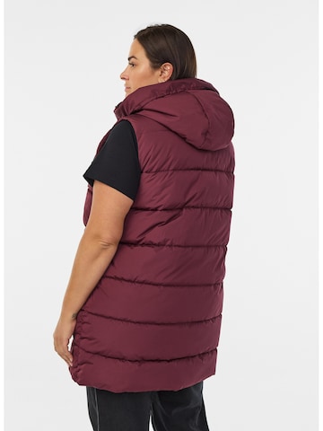 Gilet 'Rylie' di Zizzi in rosso