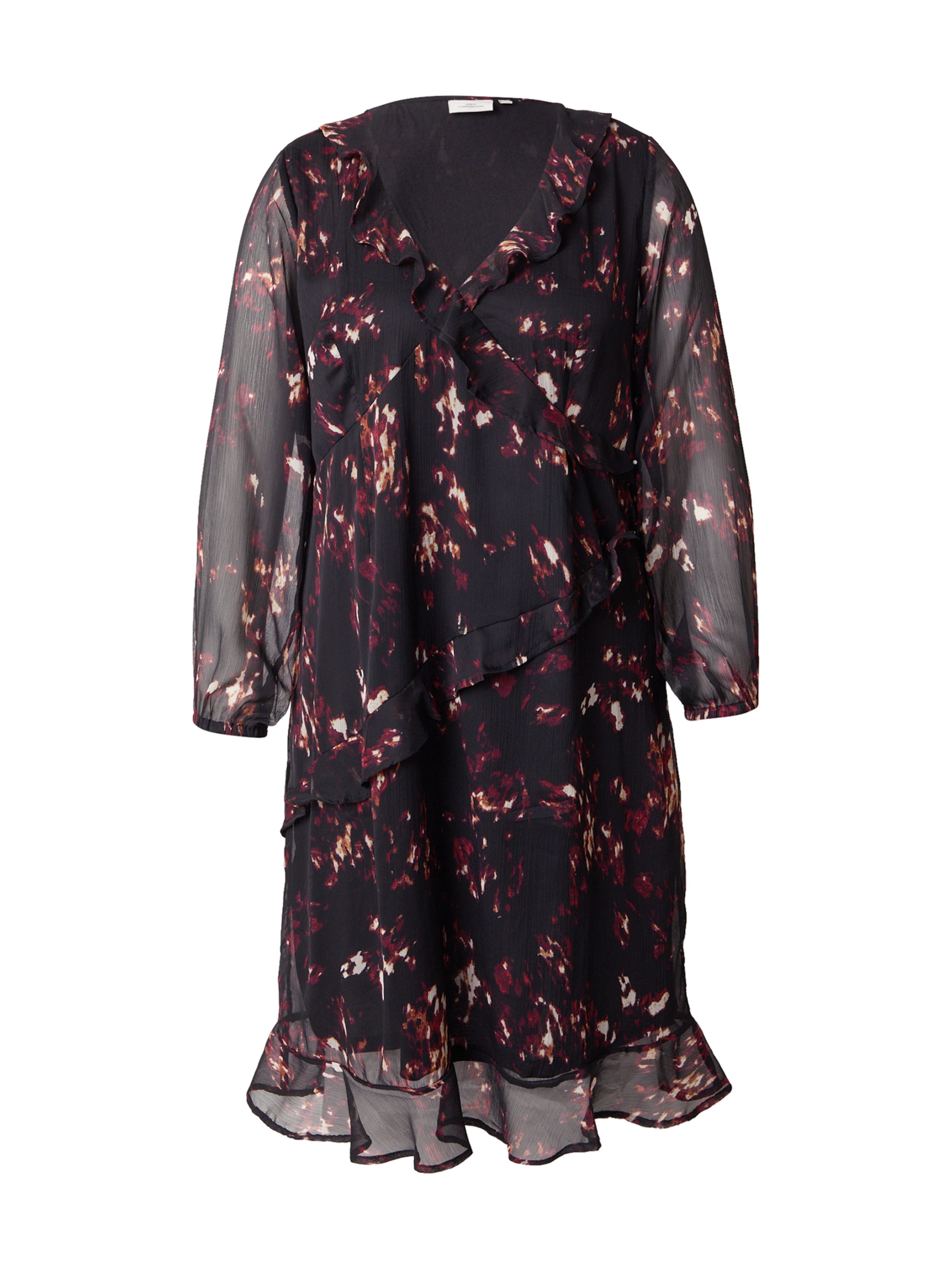 Robe 'CARINDIGO' ONLY Carmakoma en noir : devant