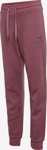 Hummel Regular Workout Pants 'WONG' in Purple