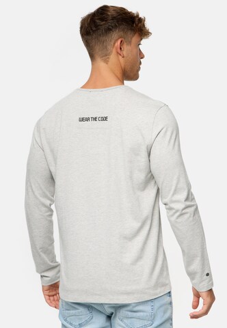 INDICODE JEANS Shirt 'Trense' in Grau