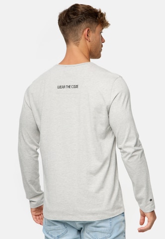 T-Shirt 'Trense' INDICODE JEANS en gris