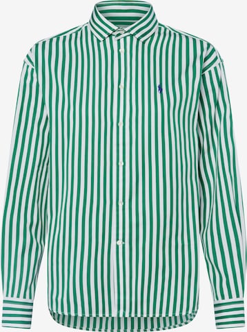 Polo Ralph Lauren Blouse in Groen: voorkant