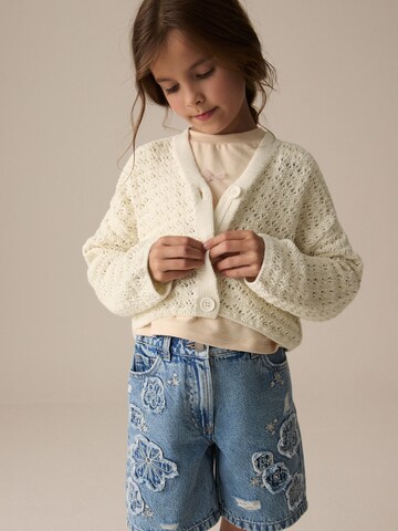 Next Gebreid vest in Beige: voorkant