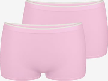 SLOGGI Boyshorts 'GO Sense' in Pink: front