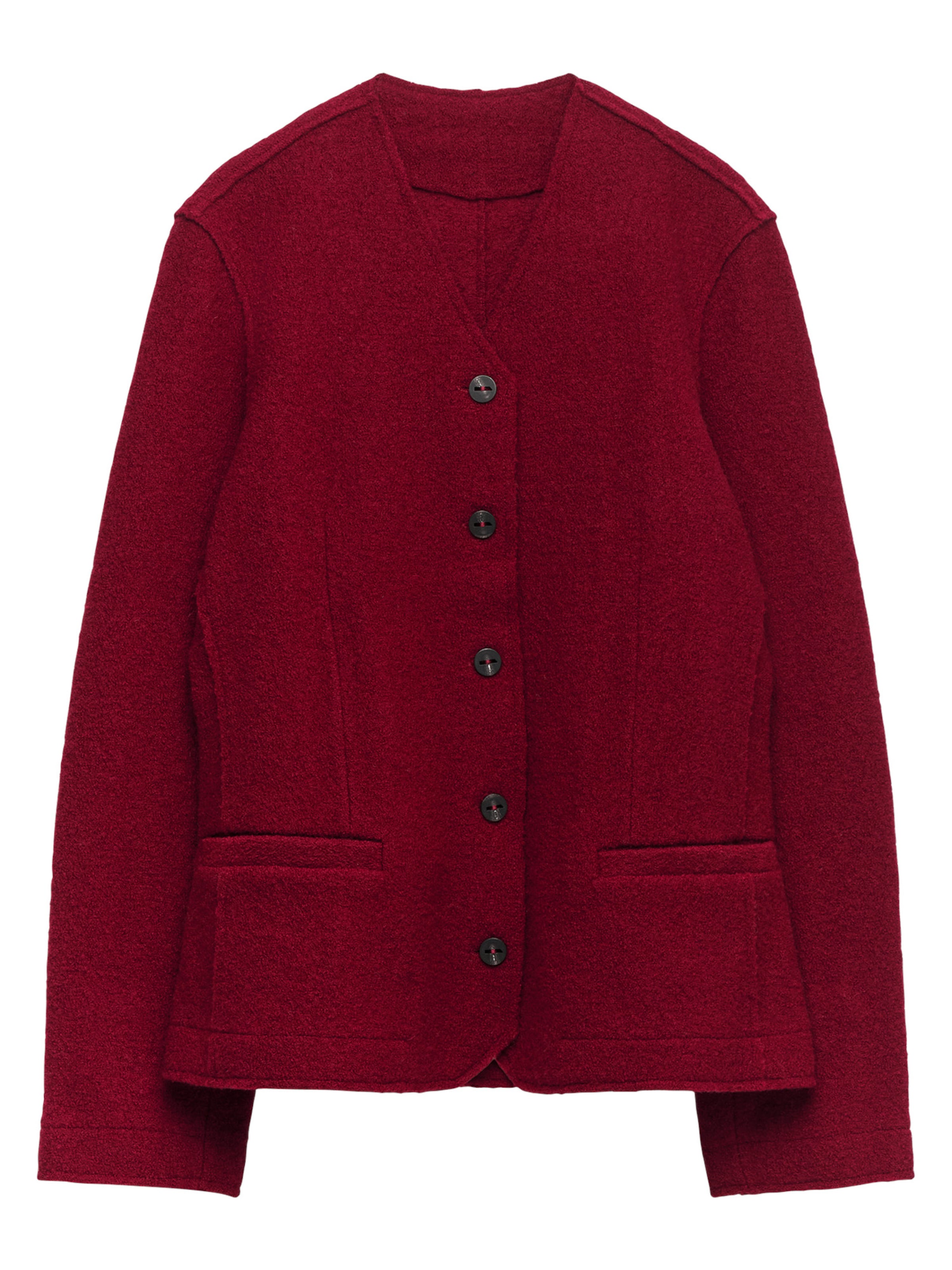 Adolfo Dominguez - Casaco tradicional em vermelho: frente