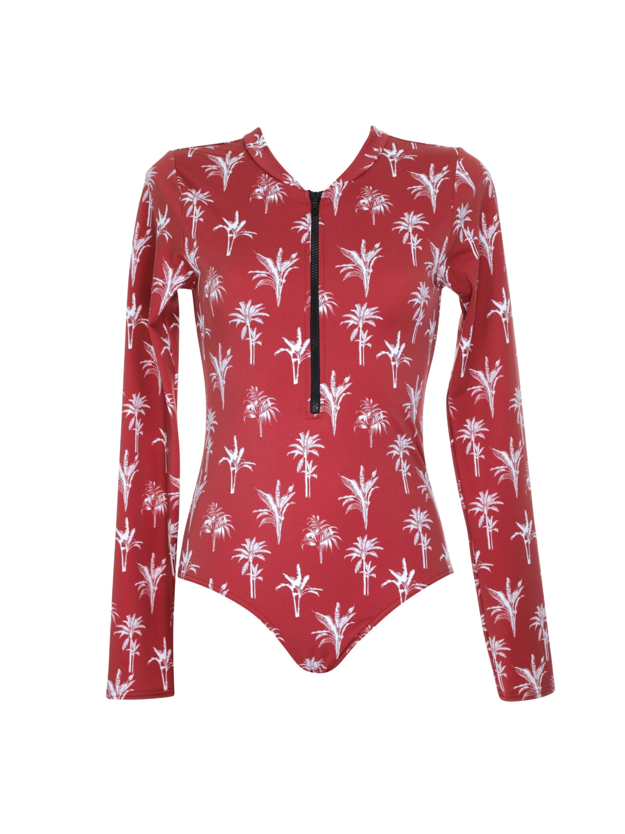 OLYMPIA Badeanzug in rot / weiß, Produktansicht