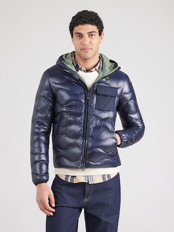 Blauer.USA Between-season jacket 'BRYANT' in Blue: front