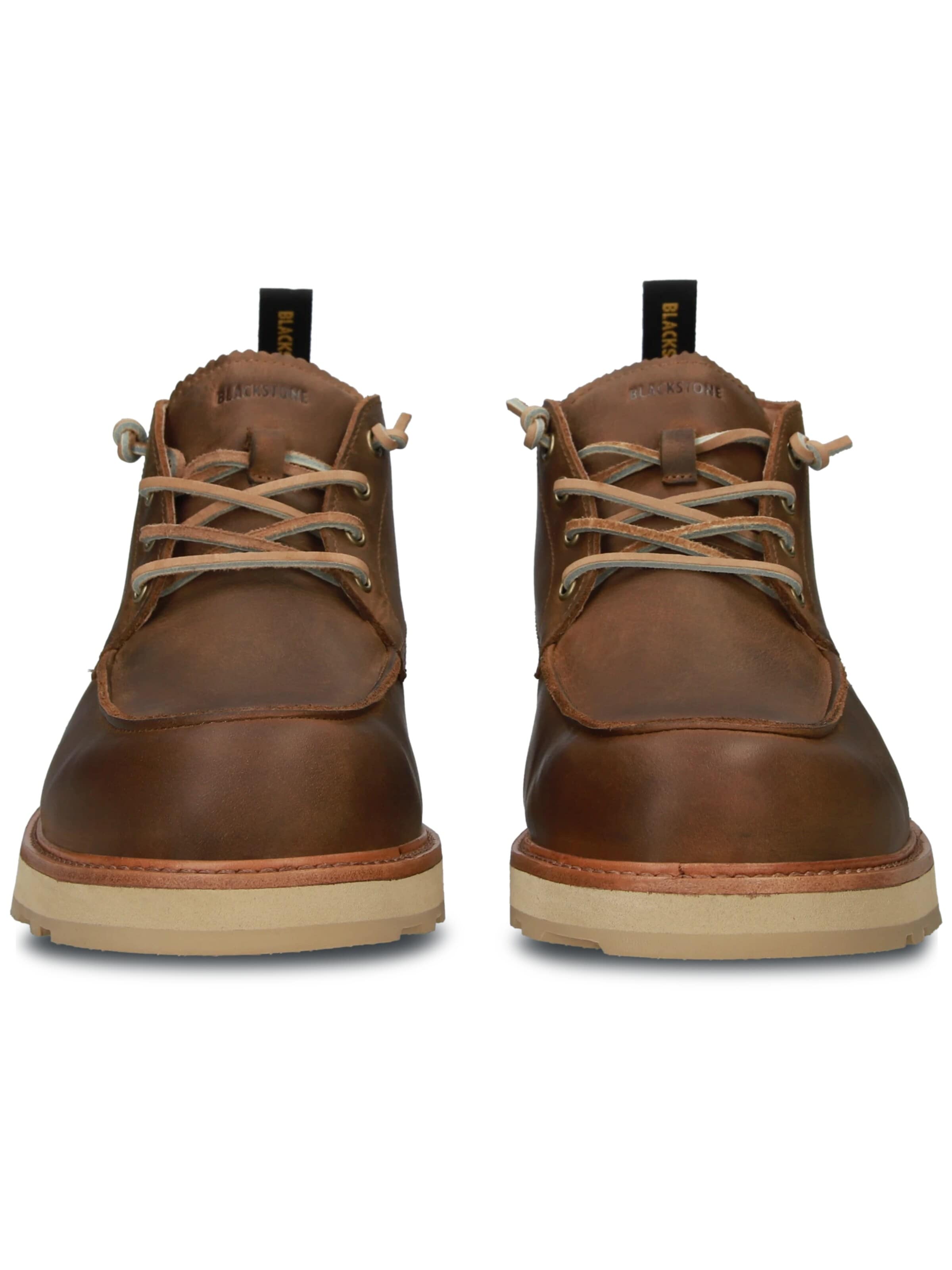 BLACKSTONE - Botas con cordones 'PERIDO ASHER MID' en marrón