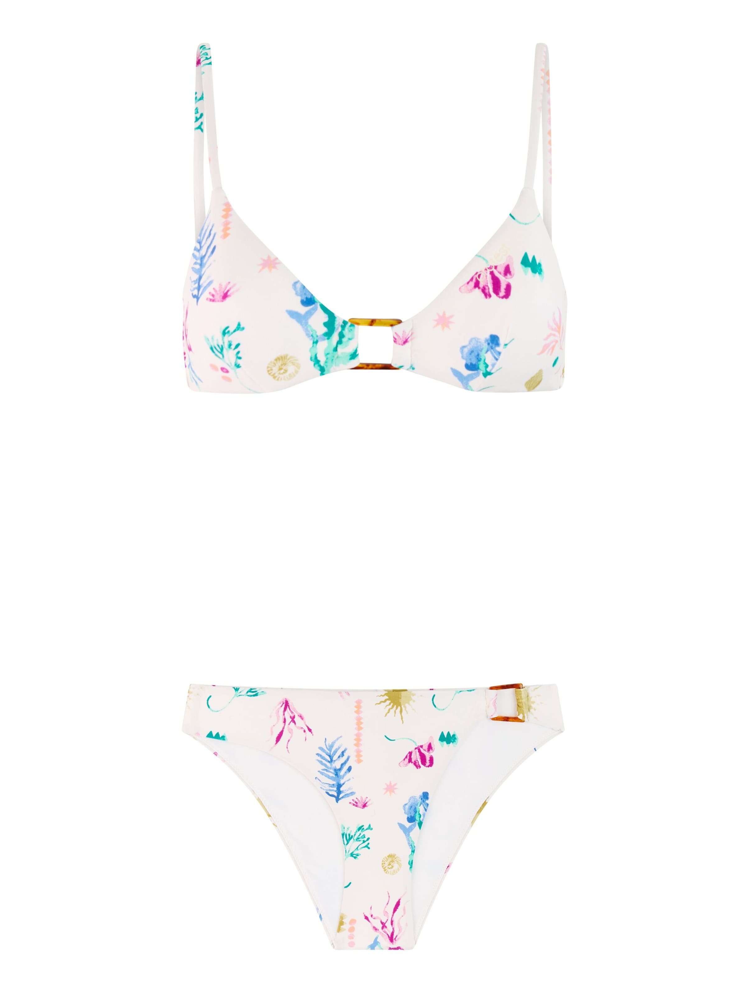 PROTEST Bikini 'PRTIndes' in Wit: voorkant