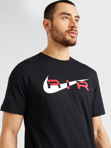 Nike Sportswear Paita 'Air' värissä musta