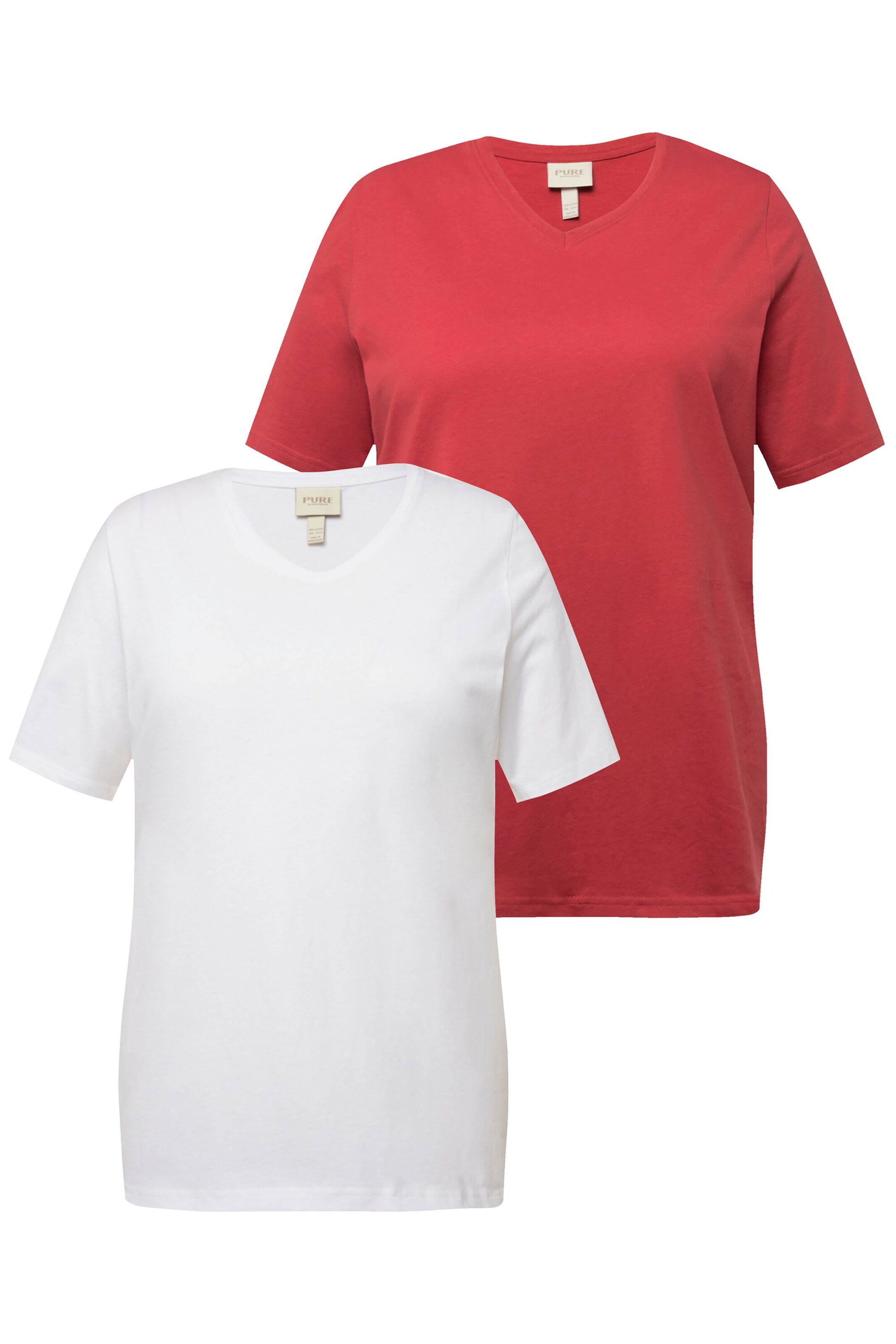Ulla Popken Shirt in Red: front