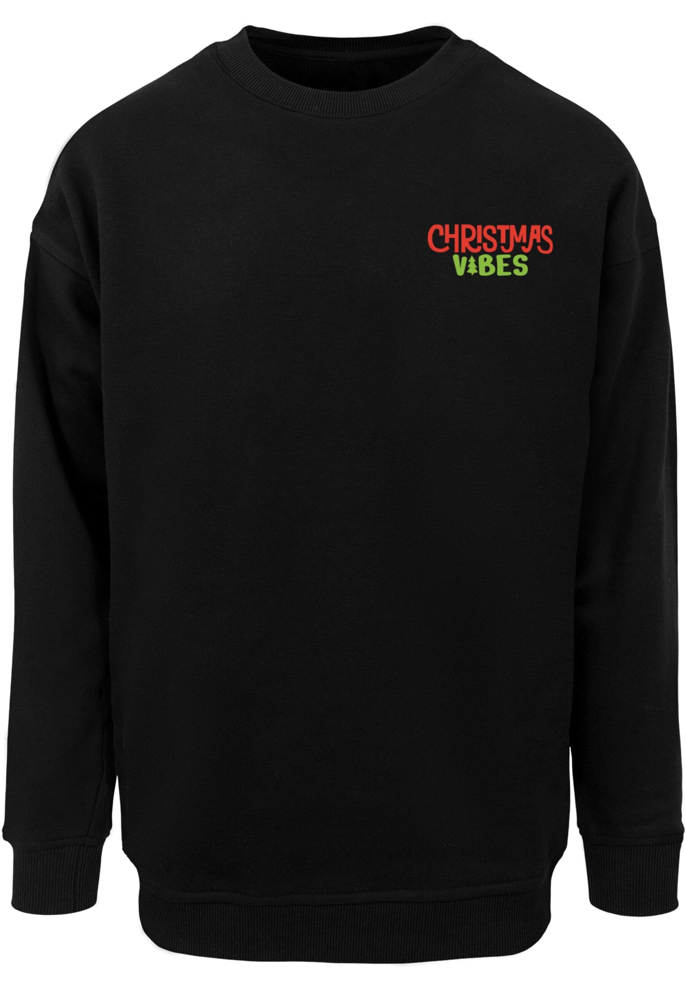 Merchcode Sweatshirt in Black: front