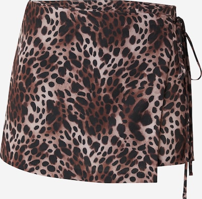 Sijonas iš Monki, spalva – smėlio spalva / ruda / juoda, Prekių apžvalga