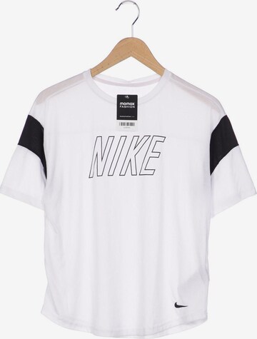 NIKE T-Shirt M in Weiß: predná strana