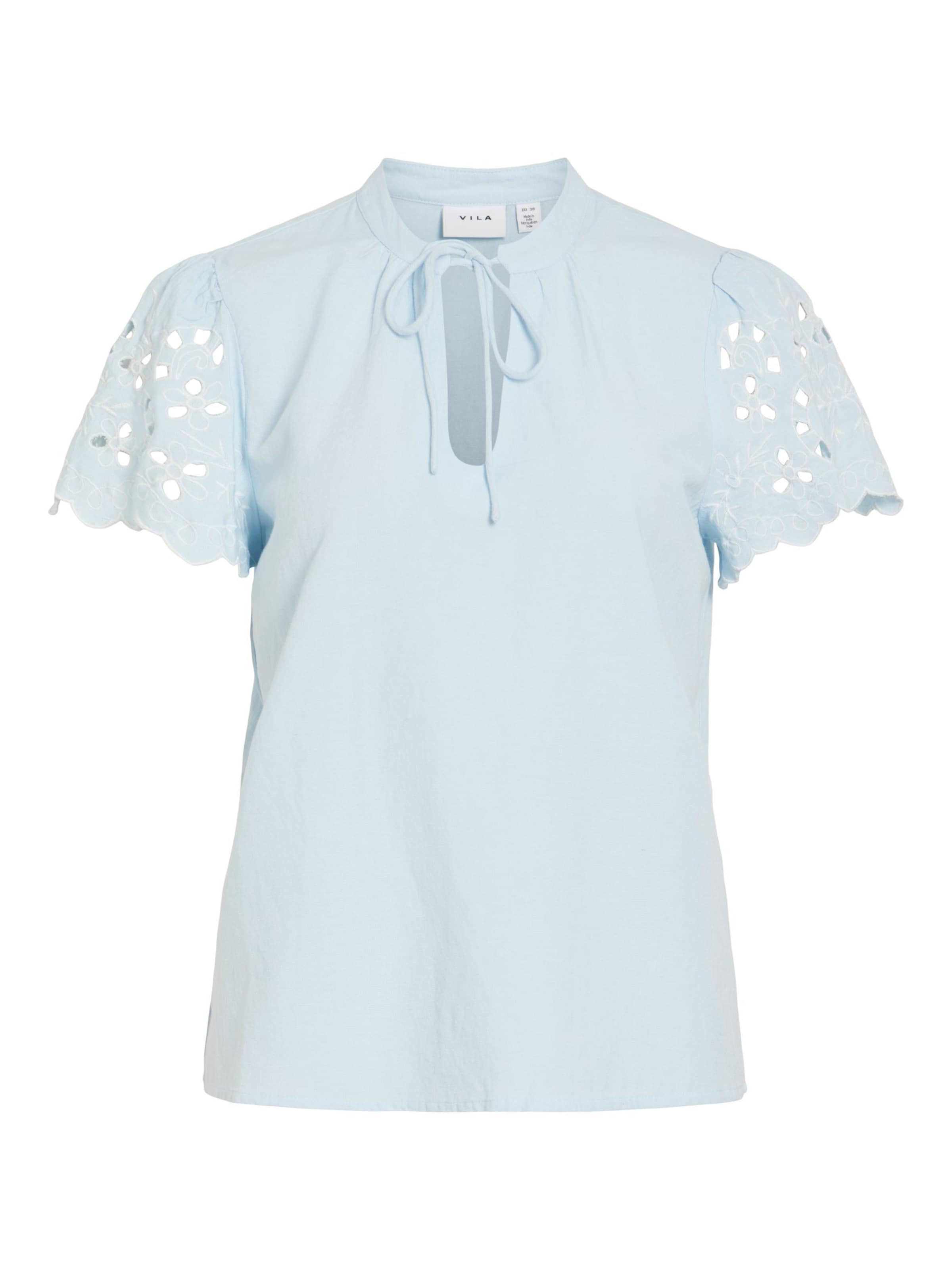 VILA - Top 'PIPA' en azul: frente