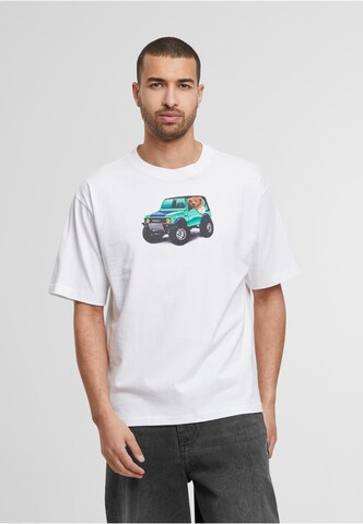 MARKET T-Shirt '4x4 Bear' in Weiß