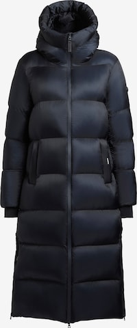 khujo Mantel 'Zinnia' in Blau: Vorderseite