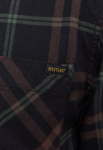 MUSTANG Regular Fit Hemd 'Eastbridge' in Braun