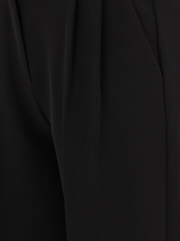 Only Tall Regular Pleat-Front Pants 'LANA-BERRY' in Black