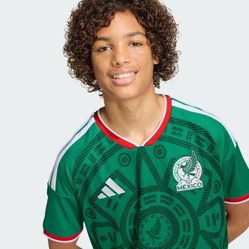 ADIDAS PERFORMANCE Funkčné tričko 'Mexico 26 Home Kids' - Zelená