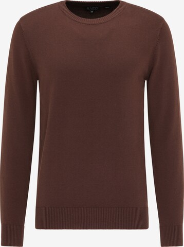 RAIDO Sweater in Brown: front