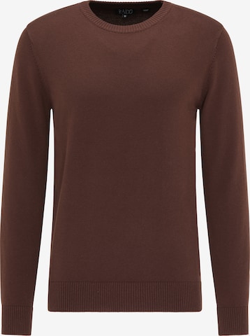 RAIDO Sweater in Brown: front