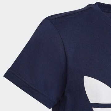 ADIDAS ORIGINALS Shirts 'Trefoil' i blå