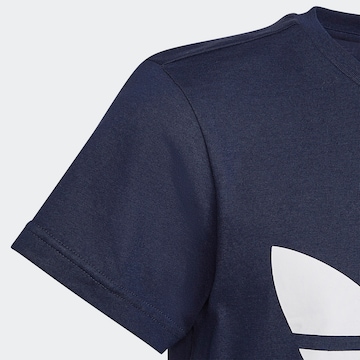 T-Shirt 'Trefoil' ADIDAS ORIGINALS en bleu