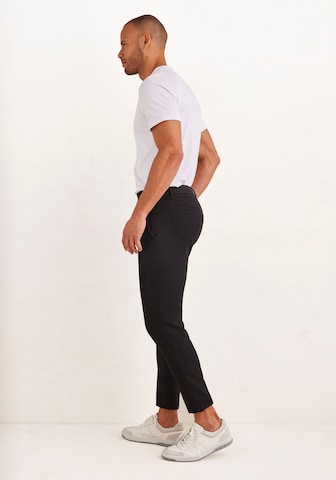 JOHN DEVIN Regular Pants in Black