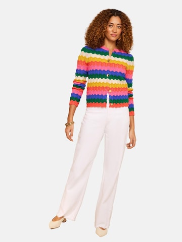 love & roses Strickjacke in Mischfarben: Vorderseite