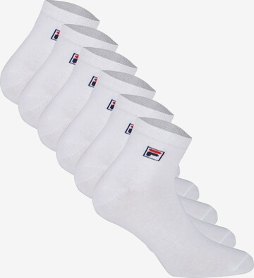 Chaussettes FILA en blanc : devant