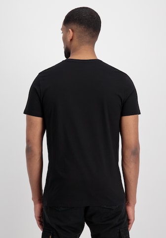 ALPHA INDUSTRIES Μπλουζάκι σε μαύρο