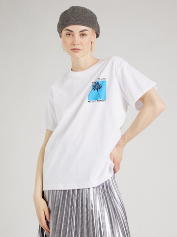 Envii Shirt 'KULLA' in Wit: voorkant